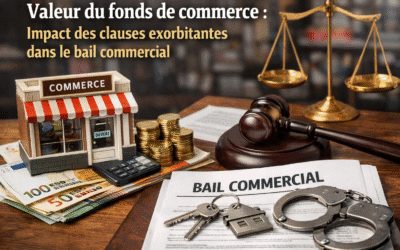 Valeur du fonds de commerce : impact des clauses exorbitantes dans le bail commercial