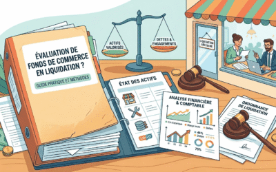 Evaluation d&rsquo;un fonds de commerce en liquidation