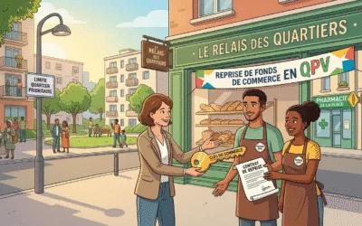 Reprise d&rsquo;un fonds de commerce dans un quartier prioritaire de la ville