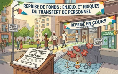 Reprise d&rsquo;un fonds de commerce : enjeux et risques liés au transfert des salariés