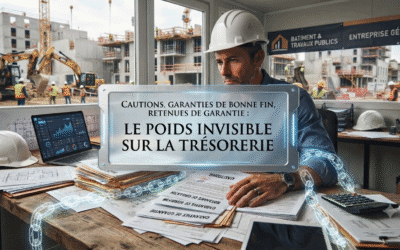 Cautions, garanties de bonne fin, retenues de garantie : le poids invisible sur la trésorerie des entreprises du BTP